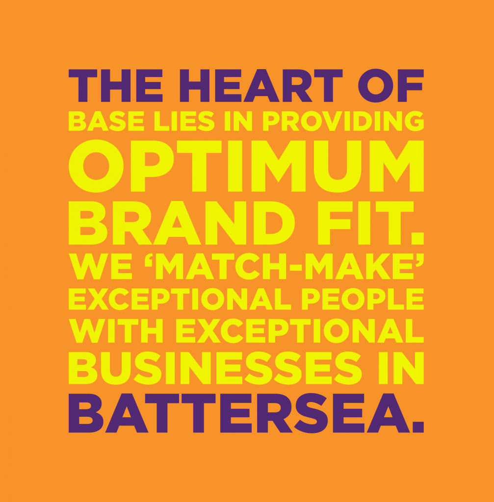 The heart of BASE lies in providing optimum brand fit.