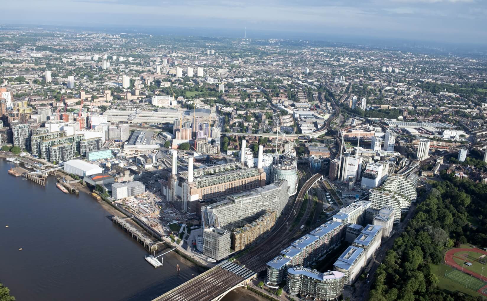 Battersea Power Station Aerial